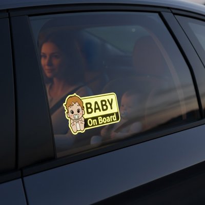 Bébé à bord alerte