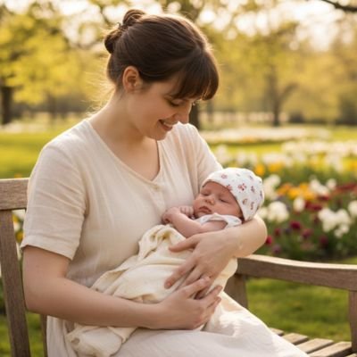 Bonnet bébé fille taille naissance