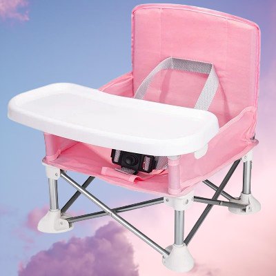 Chaise Pliante - BabyBoosterSeat™ - Rose - Galaxie de bébé