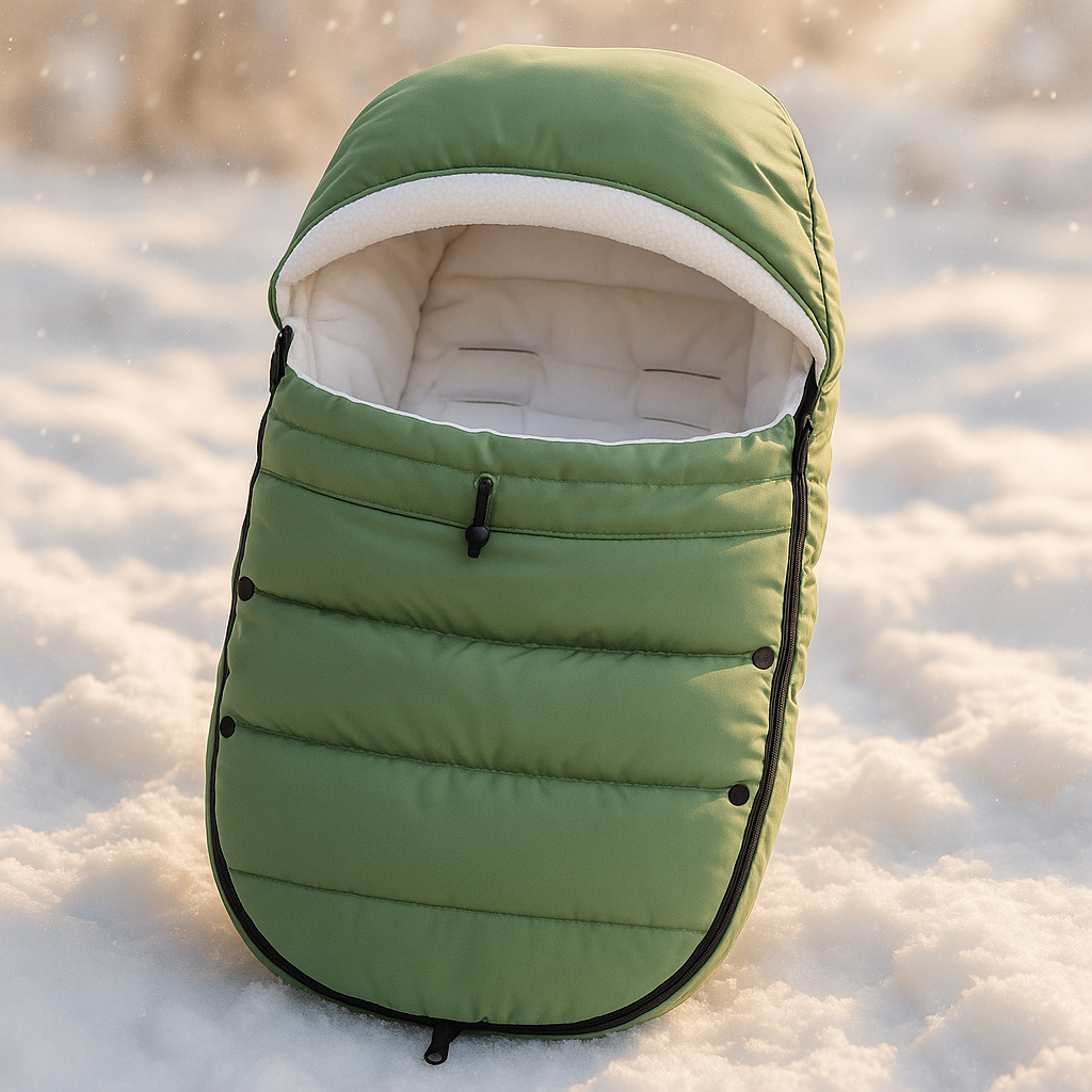 chancelière bébé vert