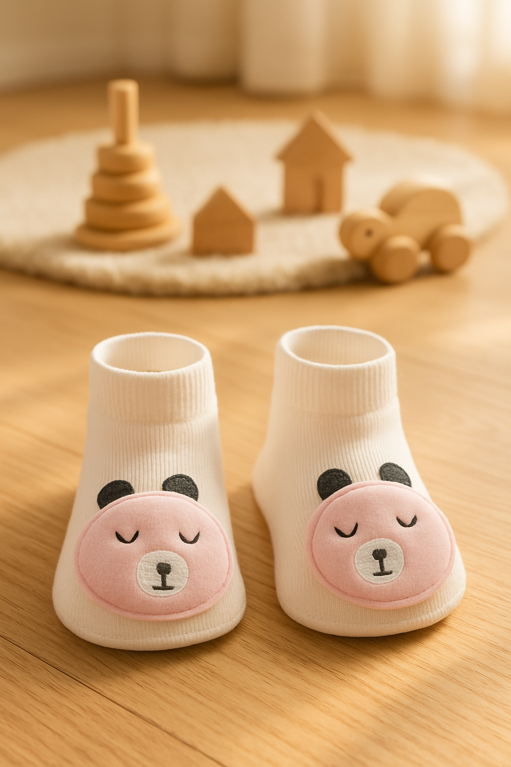 chaussette bébé cochon