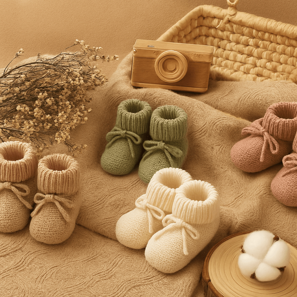 CHAUSSON BEBE | TRICOT - Galaxie de bébé