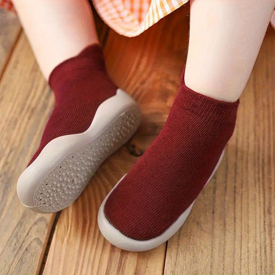 chaussure bébé rouge