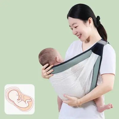 Porte Bébé - BabyCarrier™ - Vert avocat - Galaxie de bébé