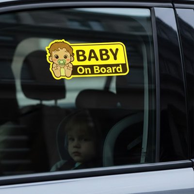Bébé à bord​ adhésif repositionnable