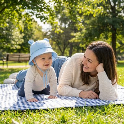 Bob bébé design avec oreilles