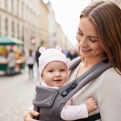 Bonnet bebe avec coupe élastique 