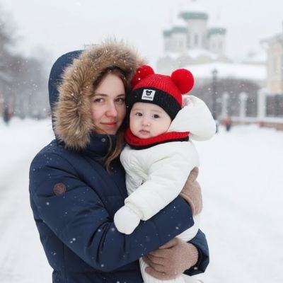 Bonnet bébé chaud doux