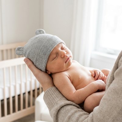 Bonnet bébé conçu spécifiquement pour les nouveau-nés