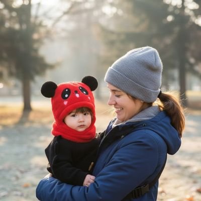 Cagoule bébé avec polyvalence saisonnière