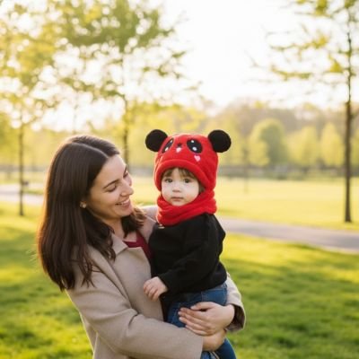 Cagoule bébé design animalier: avec Motifs inspirés