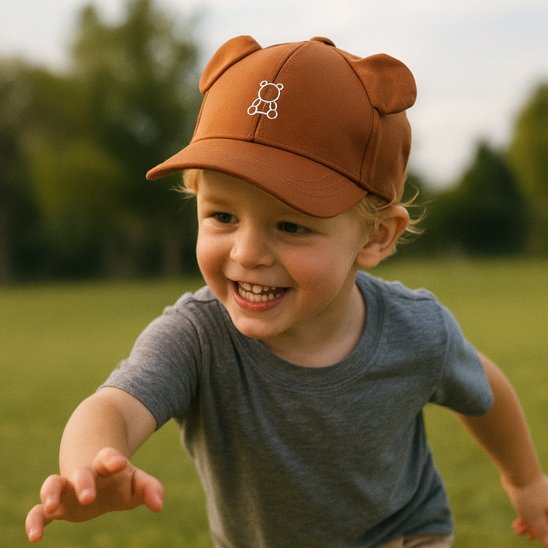 Casquette bébé protecteur avec visière  
