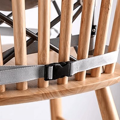 Chaise Pliante - BabyBoosterSeat™ - Gris - Galaxie de bébé