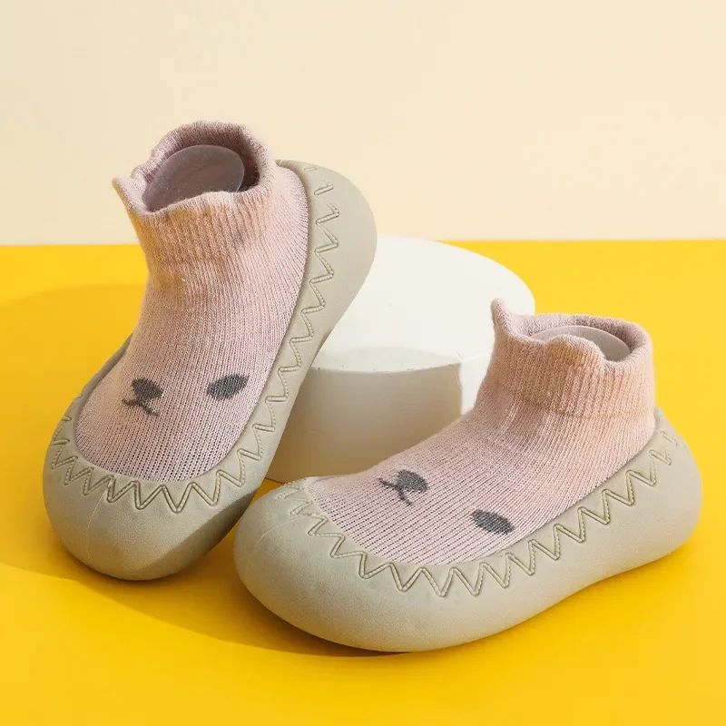 chausson bébé rose