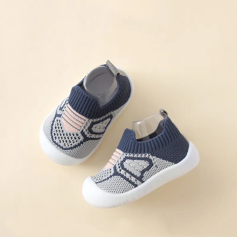 chaussure bébé bleu foncé