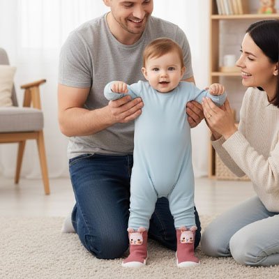 Chaussure bébé maintien de la cheville