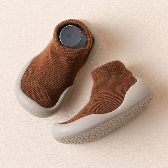 chaussure bébé marron