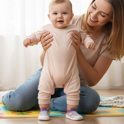 Chaussure bébé semelle souple antidérapante