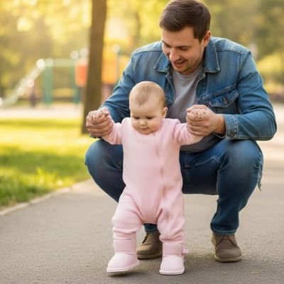 Chaussure bébé style bottines d'hiver
