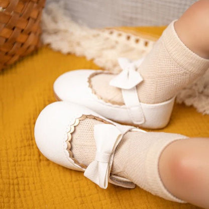 Chaussures bebe fille | Cuir - Galaxie de bébé