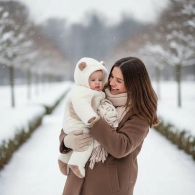 Combinaison hiver pour bébé | Molletonnée