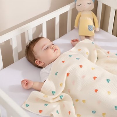 Couverture bébé dimensions adaptées pour envelopper 