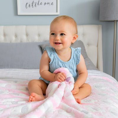 COUVERTURE BEBE | ELEPHANT - Galaxie de bébé