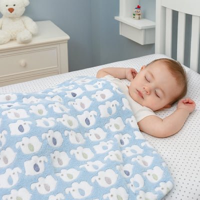 COUVERTURE BEBE | ELEPHANT - Galaxie de bébé