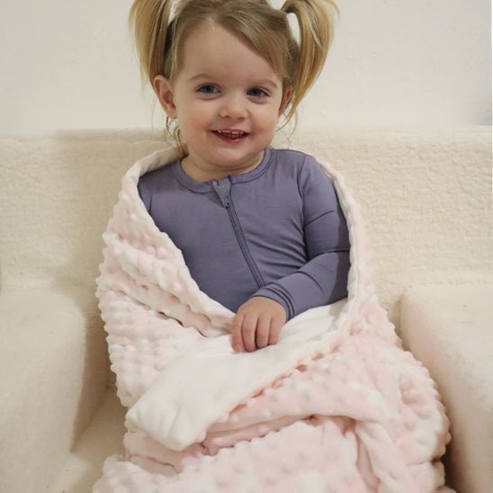 Couverture bébé | En laine polaire - Galaxie de bébé