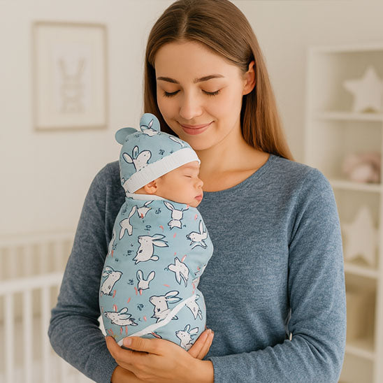 couverture emmaillotage tissu respirant doux