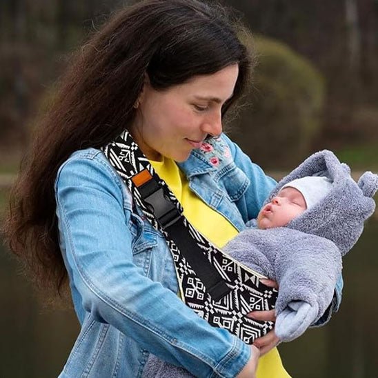 Écharpe de portage bébé | Légère - Galaxie de bébé