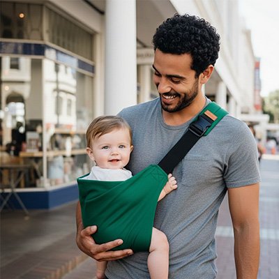 Écharpe de portage confort parental