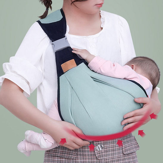 echarpe de portage s adapte a la morphologie de bebe