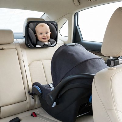 Miroir voiture pour bebe Angle de vue réglable