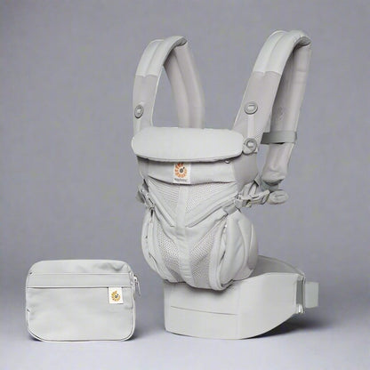 Porte Bébé - BreathBabyBag™ - Gris - Galaxie de bébé