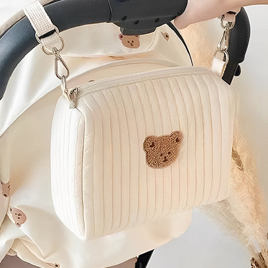 sac a langer bebe attaches poussettes parents mains libres