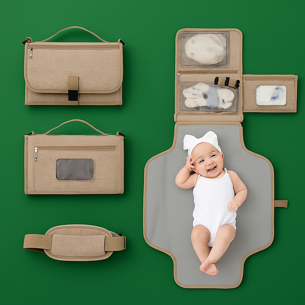 sac a langer bébé couleur beige