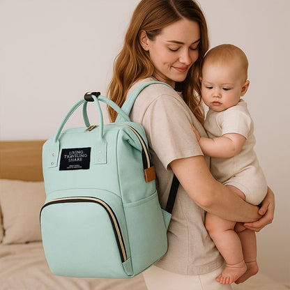 sac a langer bleu
