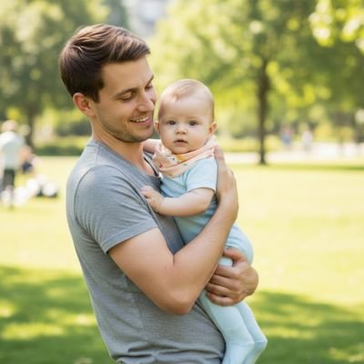 Tour de cou bebe modèle tubulaire sans couture