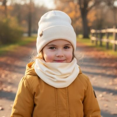 Tour de cou enfant design tubulaire pratique