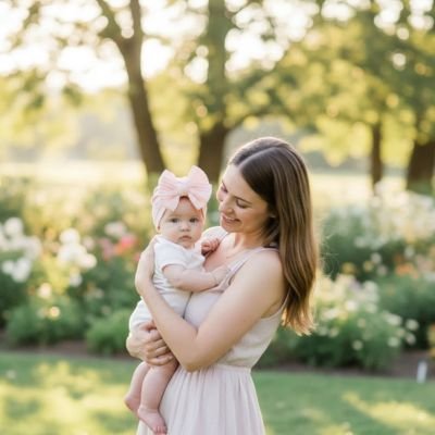 Turban bébé fille polyvalence stylistique